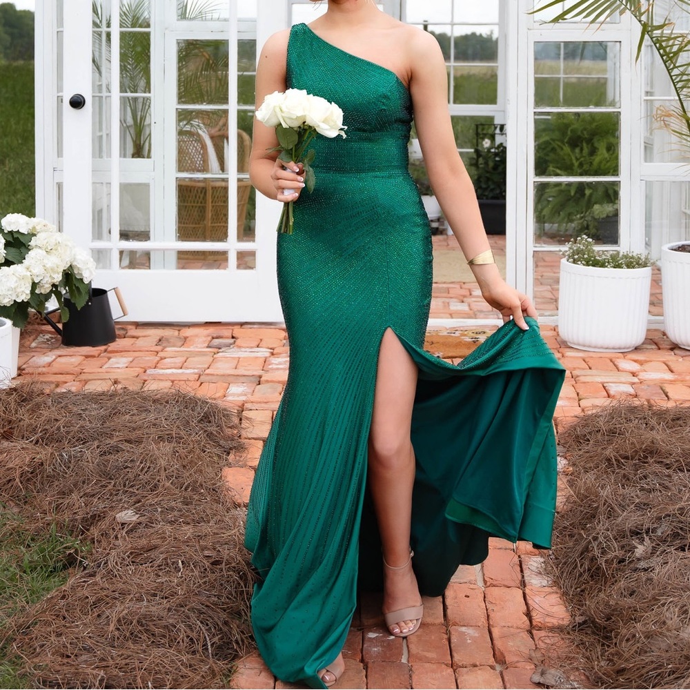 Sherri Hill 54854 One Shoulder Prom Dress